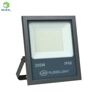 Anti-Rust CRI 70ra AC85-265V 200W LED Flood Lightings with 2 Years Warranty