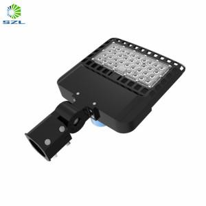 Black Square Street Light Die-casting Aluminum 100W LED Street Light