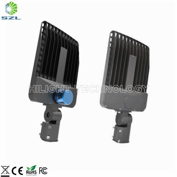 Black Square Street Light Die-casting Aluminum 100W LED Street Light