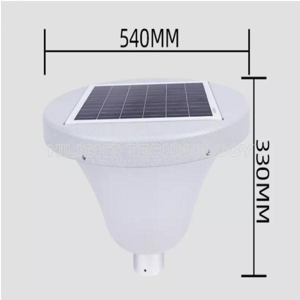 High Lumen Intelligent Controller Outdoor Garden Lawn Solar Light 30W