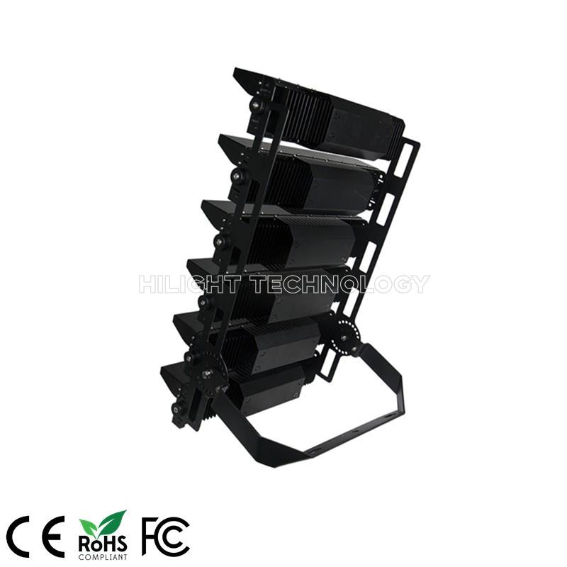 Meanwell driver AC100-305V 1500W led high mast stadium light