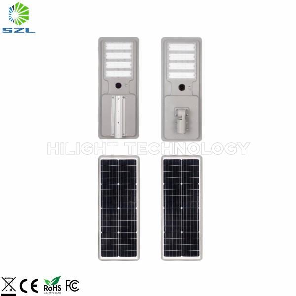China manufacturer Outdoor Solar Road Lamp All in one 70W