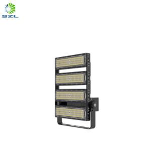 Led Stadium Light 200W Black Aluminum For Outdoor Area